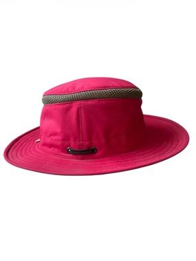 Tilley Airflo Hat Fuchsia Wide Brim UV Protection Outdoor Sun Hat LTM5